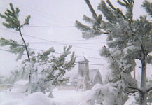 Brant Rock Under Storm