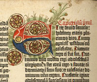 Page from the Gutenberg Bible