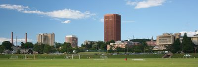 UMass Skyline (Du Bois Library at center)